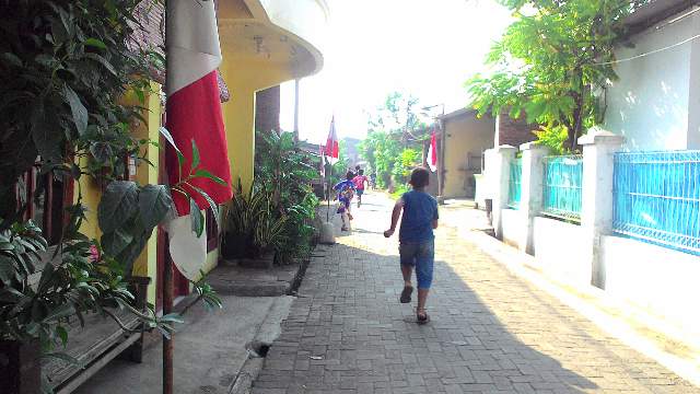 Kampung Kebonharjo sebelum eksekusi. (photo: Widi/Anggit)