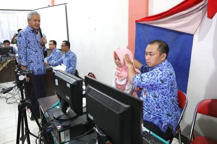 2019-01-21_Proses perekaman KTP Elektronik