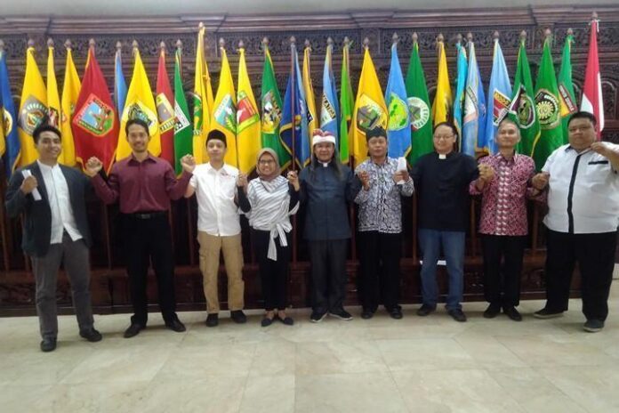 2019-10-01_tokoh agama Sejumlah tokoh agama yang tergabung dalam Pelita menyatakan sikap atas kondisi bangsa sekarang ini, Selasa (1/10).