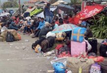 Pengungsi Wamena (Photo: Antara)