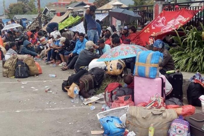 Pengungsi Wamena (Photo: Antara)