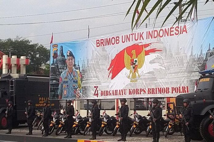 HUT ke-74 Korps Brimob