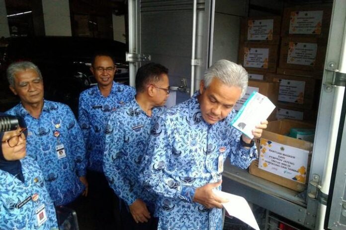2020-02-17_Pengecekan Masker Gubernur Ganjar Pranowo