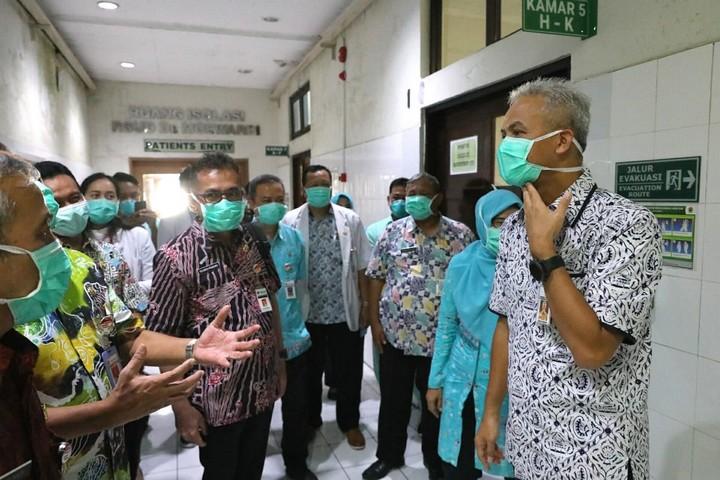 Sidak di RSUD Moewardi Solo