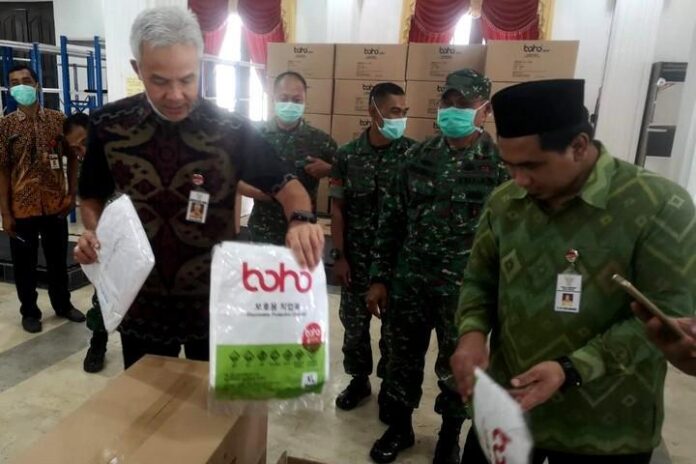 Bantuan APD dari pemerintah pusat