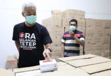 Rapid test kiriman dari pemerintah pusat