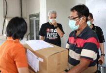 Droping Rapid Test ke kabupaten kota