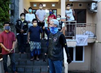 Ganjar Pranowo kunjungi asrama mahasiswa
