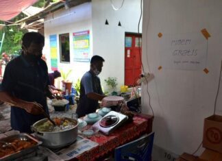 Dapur umum Kelurahan Jomblang
