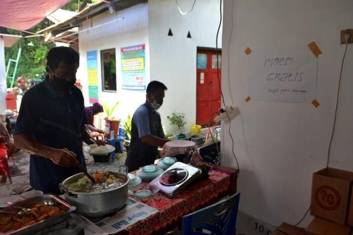 Dapur umum Kelurahan Jomblang