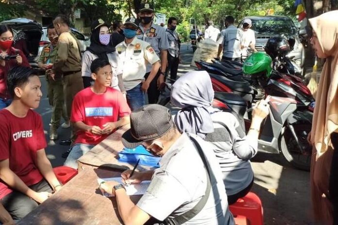 Operasi Masker Satpol PP Semarang