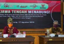 Ganjar Pranowo dan Aman Santosa