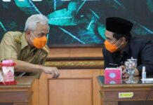 Ganjar dan Taj Yasin