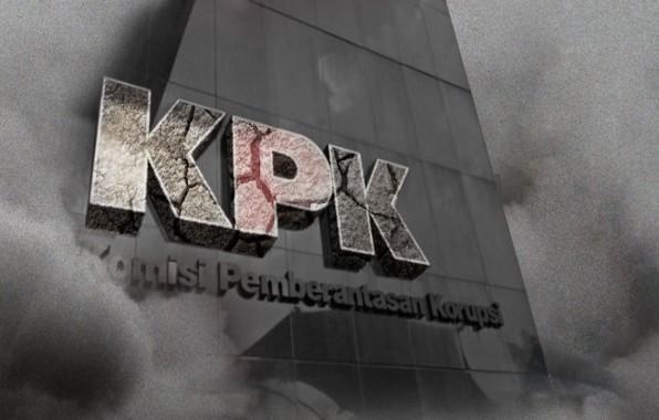 Logo KPK Retak