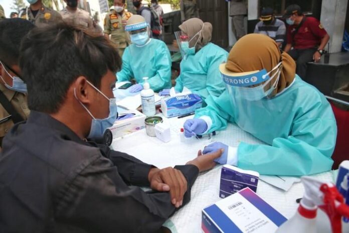 Rapid Test kepada pelanggar protokol kesehatan