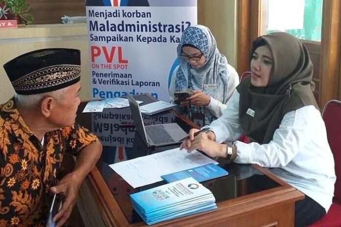 Ombudsman menerima pengaduan warga