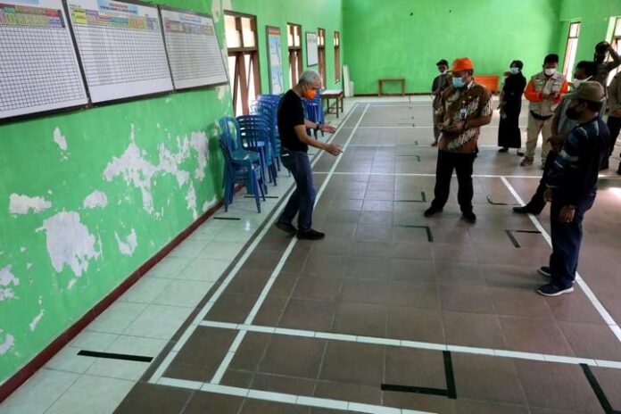 Tempat pengungsian di Klaten