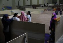 Posko pengungsian di Kabupaten Magelang
