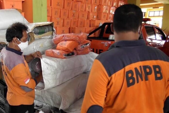 Bantuan logistik ke Klaten dan Boyolali