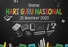 Selamat Hari Guru Nasional 2020