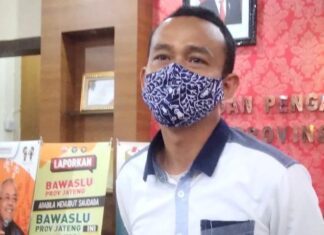 Rofiudin, Komisioner Bawaslu Jateng.