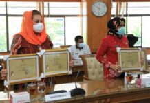 Penghargaan atas inovasi yang diberikan Pemprov Jateng kepada Kota Magelang