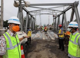 Jembatan Rembun di batas Kabupaten Pekalongan dengan Pemalang