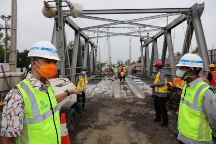 Jembatan Rembun di batas Kabupaten Pekalongan dengan Pemalang