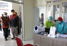 Vaksinasi di RSUD dr Gunawan Mangunkusumo di Ambarawa