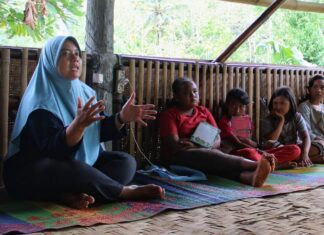 Diah Widuretno, Inisiator Sekolah Pagesangan Gunung Kidul