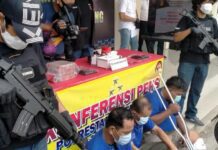 Perampasan uang setoran milik toko emas di Semarang