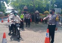 Disabilitas mengikuti ujian SIM