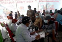 Pendataan terhadap pedagang