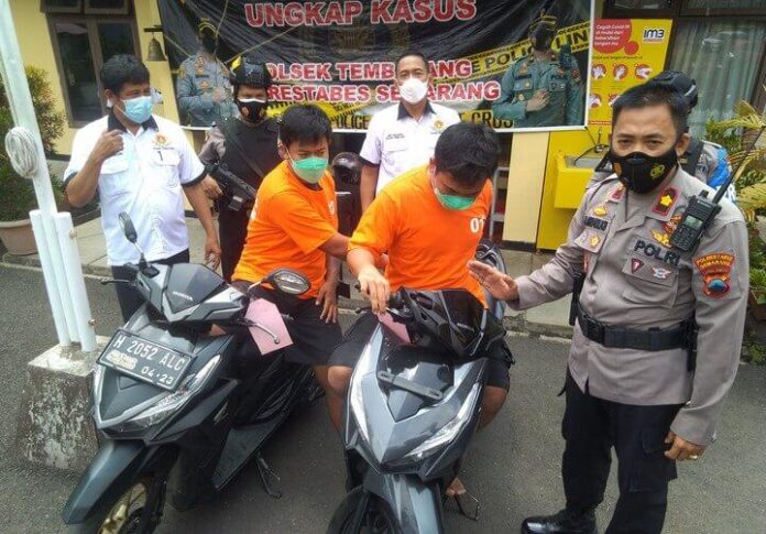 Kompol Arsadi saat gelar perkara aksi curanmor