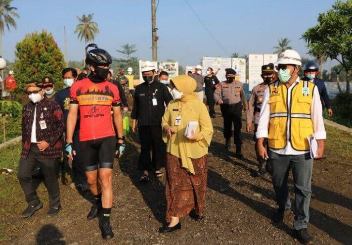 Progres penataan kawasan Borobudur