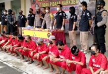 Gelar kasus narkoba