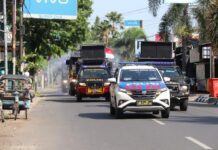 Mobil water cannon