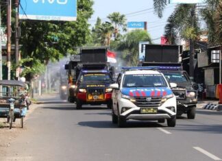 Mobil water cannon