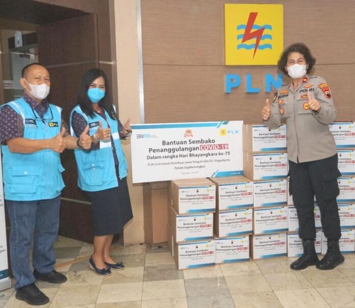 Bantuan paket sembako Bantuan paket sembako