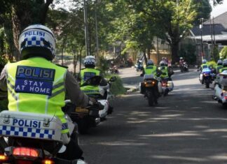 Patroli Ditlantas Polda Jateng