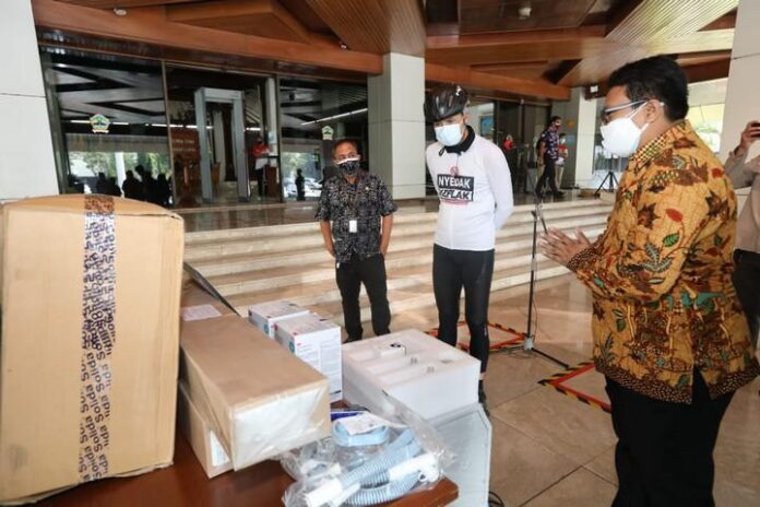 Bantuan alat bantu pernafasan Bantuan alat bantu pernafasan