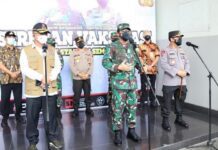 Panglima TNI Marsekal Hadi Tjahjanto