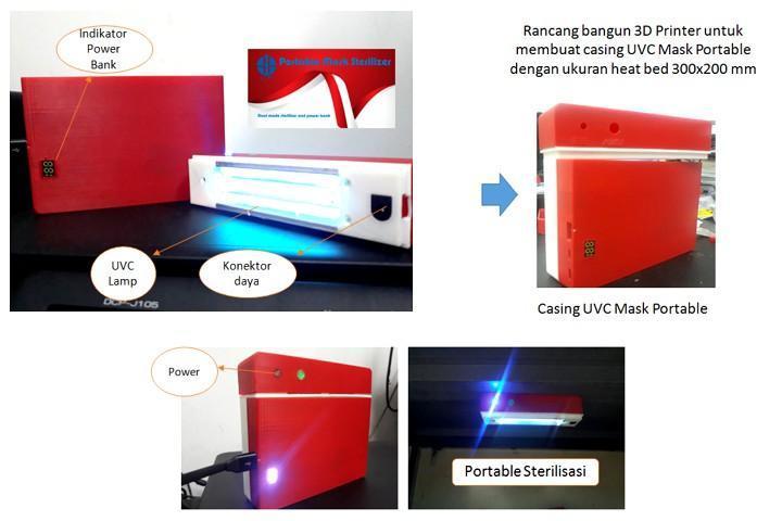 Alat Sterilisasi Virus COVID-19 Portabel