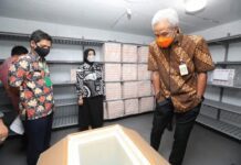 Stok vaksin di gudang Dinkes Jateng