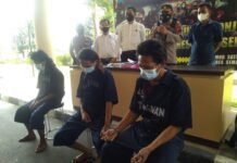 Tersangka pencurian Siba Surya