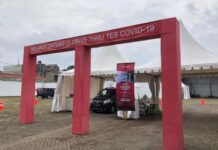 Tes COVID-19 drive thru
