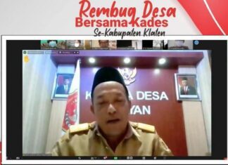 Rembug desa bersama Gubernur