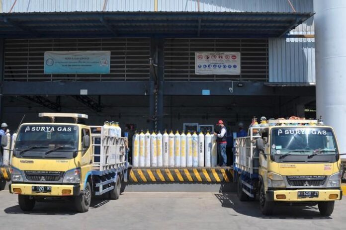 Surya Gas di Kawasan Industri Candi Surya Gas di Kawasan Industri Candi