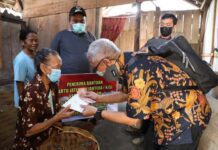 Penerima KJS di Desa Mluweh