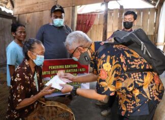 Penerima KJS di Desa Mluweh